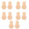 5 Pairs Women Disposable Pasties Nipple Cover with Lift Invisible Push Up Breast Lift Tape Nonwoven Fabric Nipple Petals