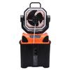 Ventilador de Camping Recargable con Cubo de 6L Luz LED Control Remoto Batería de 20000mAh Ventilador Portátil para Tienda de Camping para
