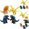 Entusiasmante Godzilla King Of The Monsters King Ghidorah Action Figure Blocchi da Costruzione Giocattolo Per Bambini