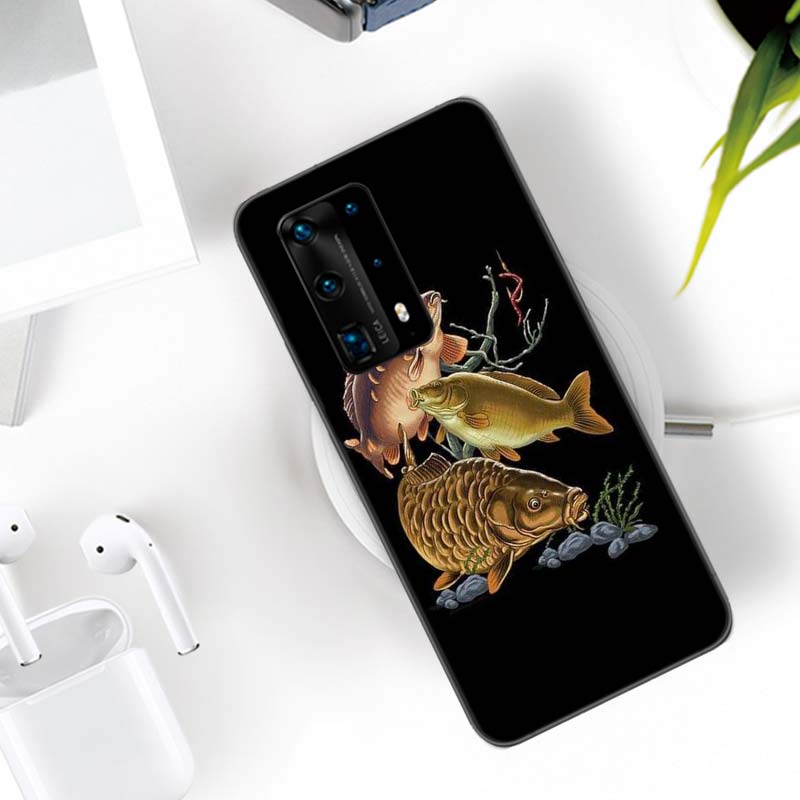 Carp Fishing Fish Phone Case For Samsung A17 A56 A36 A26 A16 A55 A35 A25 A15 A05S Galaxy A71 A51 A41 A31 A21S A70 A50 A40 A30 A2