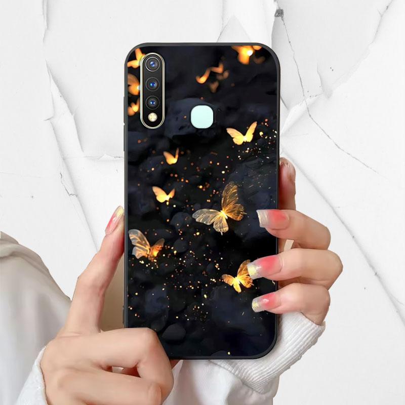 Case For Vivo Y19 Y 19 Cover Silicone Soft TPU Phone Case For Vivo Y19 1915 VIVOY19 Funda Capa Fashion Shockproof Shell Coque