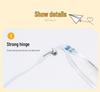 Adjustable 2025 Kids' Oval Eyeglass Frames - Comfortable, Anti-Slip Nose Pads for Boys & Girls