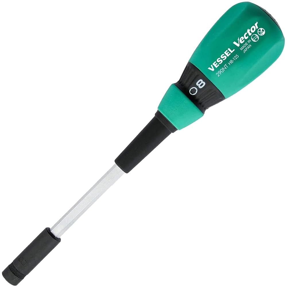 VESSEL (VESSEL) vector nut driver 8.0 mm opposite side B-290NT