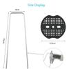 Galvanized Steel Garden Stakes U-Shape Landscape Pins Staple Ground Nail Fence Irrigation Tubing Film Fixed Pegs Gardening Tools