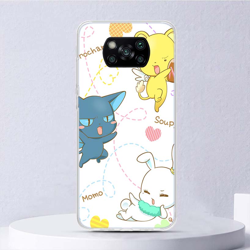 CardCaptor Sakura Anime Soft Case For Xiaomi Poco X7 X6 X5 X4 X3 Nfc F6 F5 Pro Phone Cover F4 Gt F3 F2 F1 M5S M4 M3 M5 Funda Coq