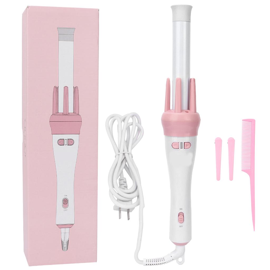 Professional Ceramic Curling Iron Automatic 360° Rotating Hair Curler Electric Curling Wand 110‑240V
