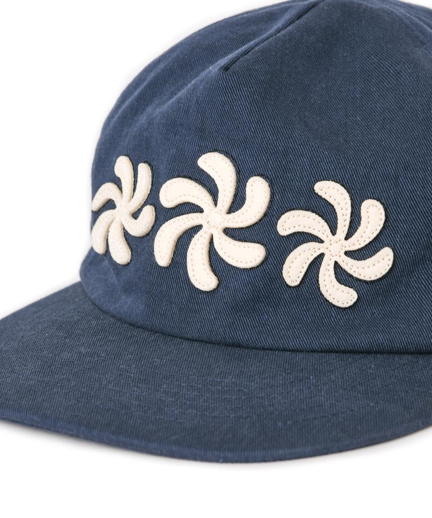 AMOU Spiral 5Pannel Cap Navy