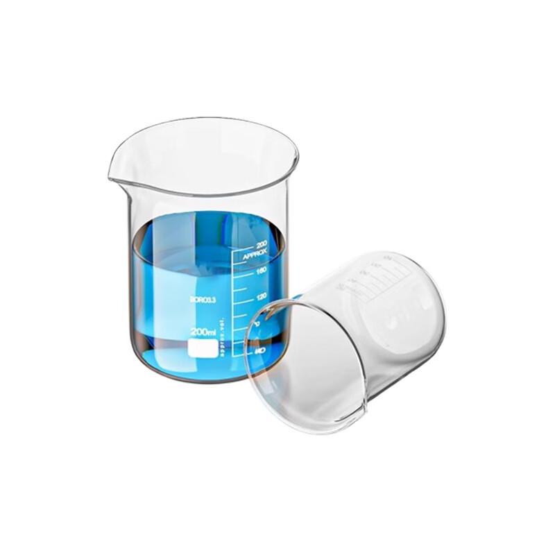 Laboratory Graduated Glass Beaker Set