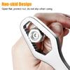 Universal Box Wrench Double-Ended Box Wrench Self-Tightening Adjustable Eyeglass Wrench For Tightening Screw Nuts With Diameter