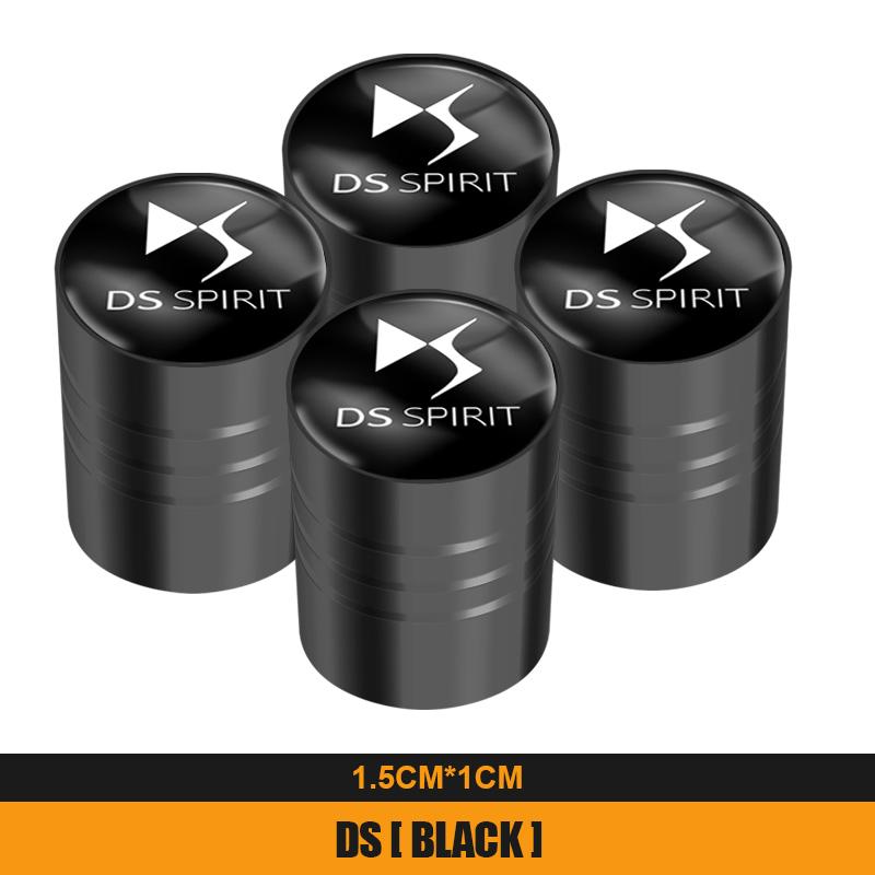 4Pcs Metal Car Wheel Tire Valves Caps Waterproof Dustproof Cover For DS SPIRIT KLSDM5 DS3 DS4 DS4S DS5 5LS DS6 DS7 DS9 WILD RUBIS