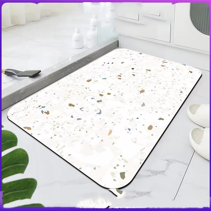 

Нескользящий коврик 1 шт., впитывающий коврик для двери ванной комнаты, вход в туалет, впитывающий коврик для ног, украшение для ванной комнаты 40X60cm