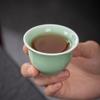 Celadon Kung Fu Tea Cup Set, Ceramic Master Cup, 6 Pcs Pack