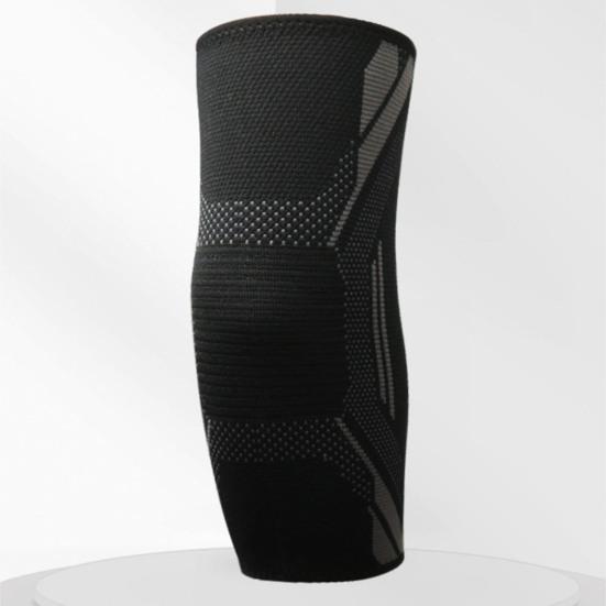 1Pc Knit Elbow Compression Sleeve Tendonitis Tennis Elbow Brace Breathable Sweat Absorbing Men Fitness Running Basketball Elbow Support Protector Arm
