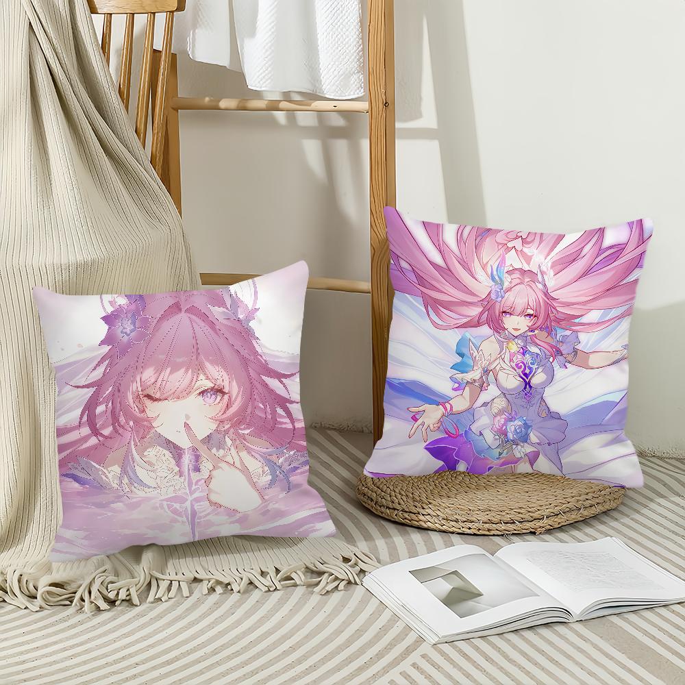 Video Game Honkai Star Rail Cyrene Pillow Case Suitable For Bedrooms Living Rooms Cars Home Decoration