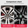 2025 Fierbinte 4 buc 56mm+60mm Capac Centru Jantă Roată Mașină Capac Jantă Embleme Autocolante Pentru Skoda Rapid Octavia A5 RS Kodiaq Fabia A7 2022 Ac