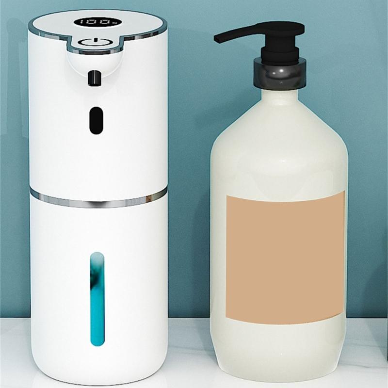 Automatic Hand Soap Dispenser Touchless Hand Washer Countertops 380ml Soap Dispenser for Home Restaurant Easy To Use