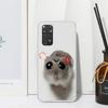 Funny Sad Hamster Meme Phone Case For Xiaomi Redmi Note 15 13 14S 14 Pro Plus 12S 11S 10S 12 11E 10 11T Art Fundas Back Cover Re