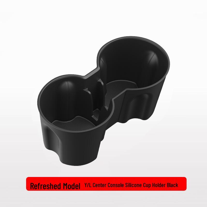 Silicone Anti-Shake Cup Holder for Tesla Model 3/Y Center Console