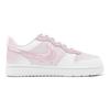 Nike Court Borough Slip Resistant Low top Skateboard Shoes GS Pink BQ5448-100(TeamS2-S-BOX)