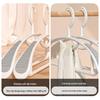 Non-Slip Rubber-Coated Clothes Hangers with Shoulder Protection