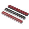 1 PIÈCE Emblème Édition Limitée Badges Métalliques 3D Autocollant Emblème Sport Automobile Course pour Coffre Arrière Garde-boue Latéral Voiture Moto Sti