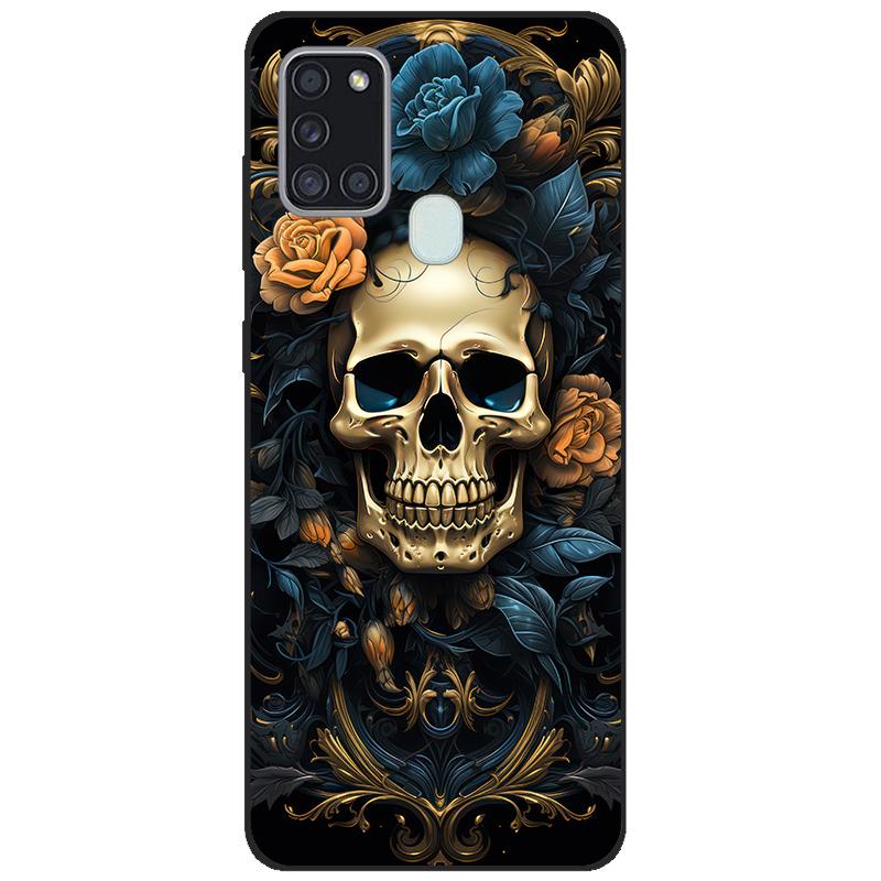 For Samsung A21s SM-A217F/DSN Back Cover tpu Soft Silicone Phone Case For Samsung Galaxy A21s Case Mobile Phone black coque new
