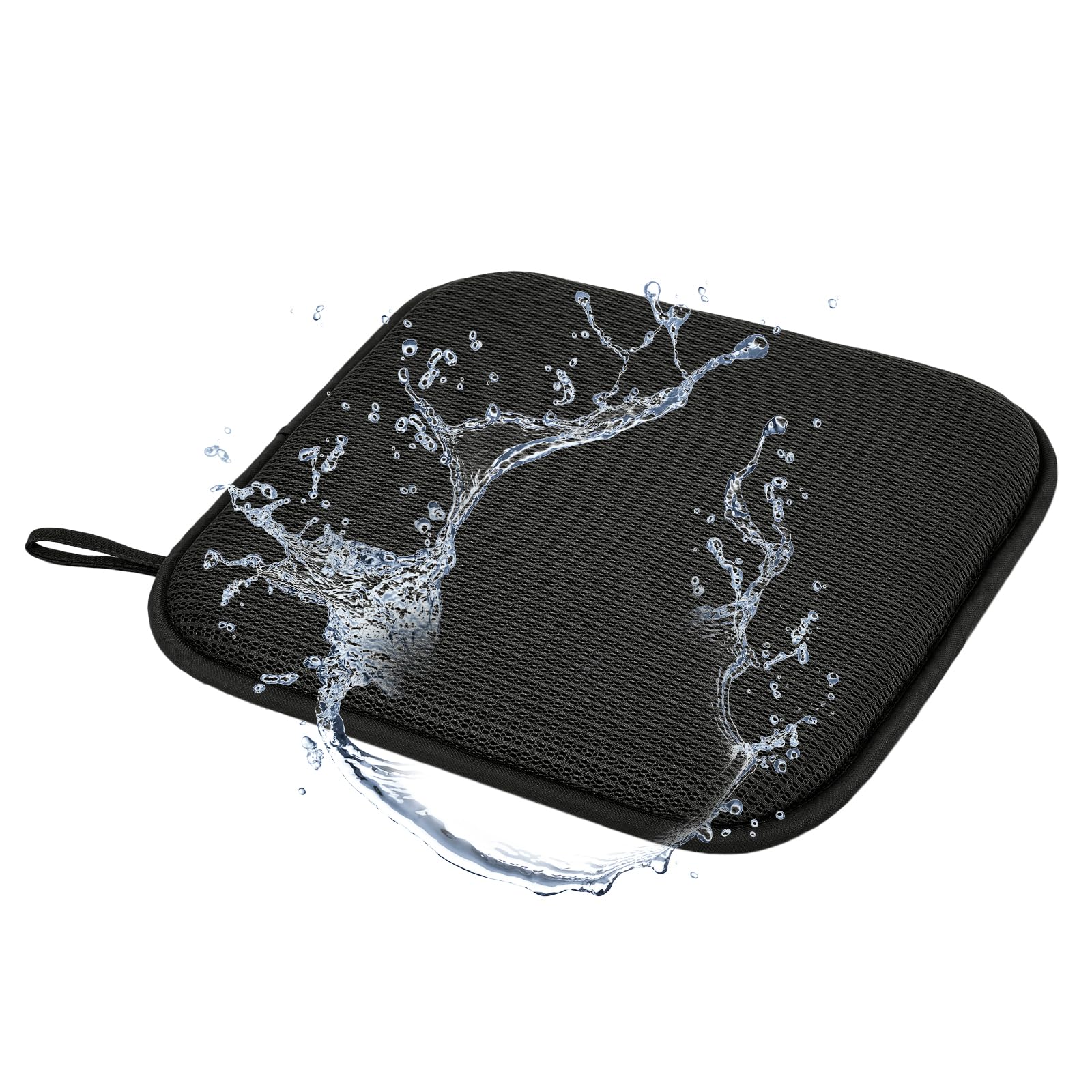 

Подушка Shinnwa Супердышащая 40x40x3см для душа Для безопасного С Для комнаты Мягкая сетка Черная Стираемая, Быстросохнущая, Стулья/Стулья для ванной, чёрный