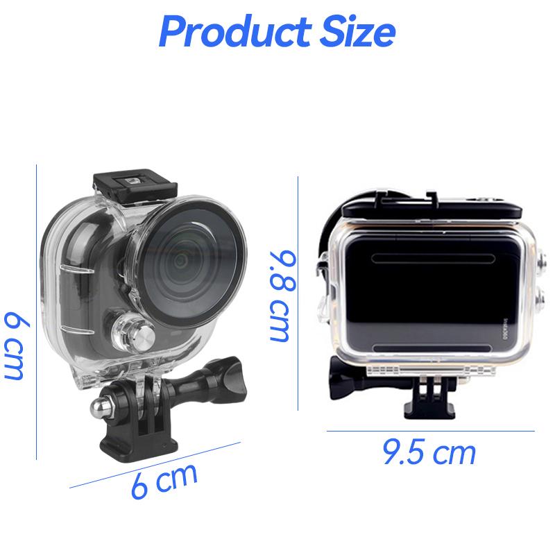 60M Waterproof Case For Insta 360 GO Ultra Underwater Diving Housing Protective Case Camera For Insta360 Ultra Accessories