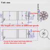 36-36ZY Hohes Drehmoment Niedrige Geräuschentwicklung Lange Lebensdauer Reversibel Einstellbare Geschwindigkeit Getriebemotor 100kg.cm 12V 24V DC Planetengetriebemotor
