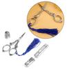 Vintage Design Sewing and Craft Scissors with Stainless Steel Material, Efficient Tool Incisive Points Classical Scissors for Dressmaking Fabric Craf