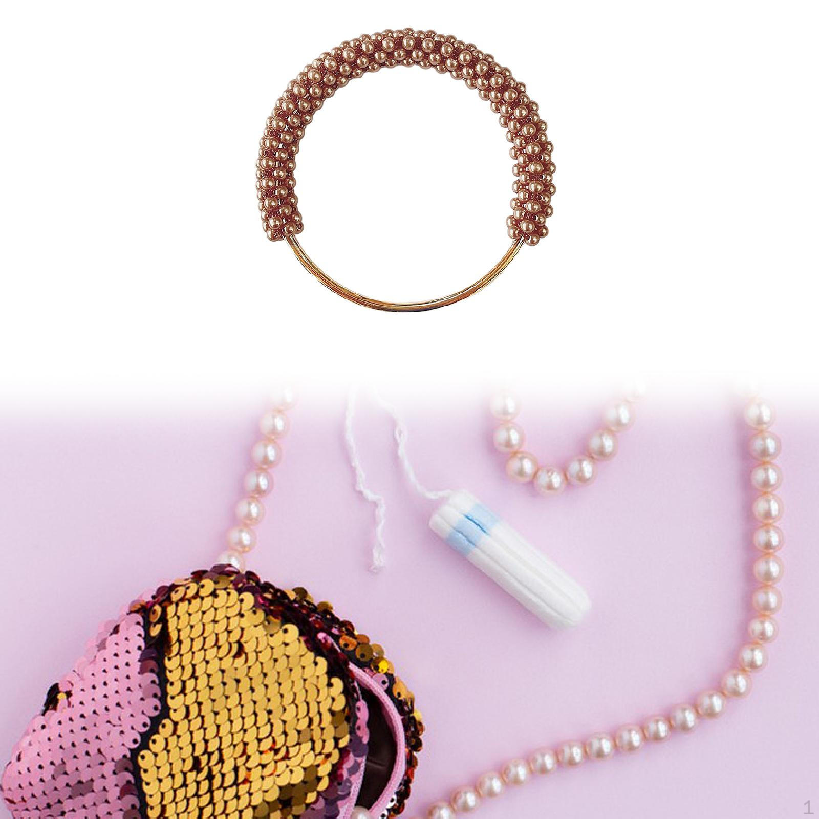 

Изготовление ручки для сумки своими руками, круглое вязаное крючком декоративное кольцо, аксессуар коричневый