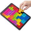 Classic Tetris Puzzle Pop It Fidget Toy, Colorful Silicone Pieces, Sensory Toy for Kids Ages 3+