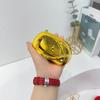 Mini Gold Acrylic Metal Closure Box Clutch Bag Women Evening Wedding Party Cute Purse Handbags Silver 2025 Spring New Fashion