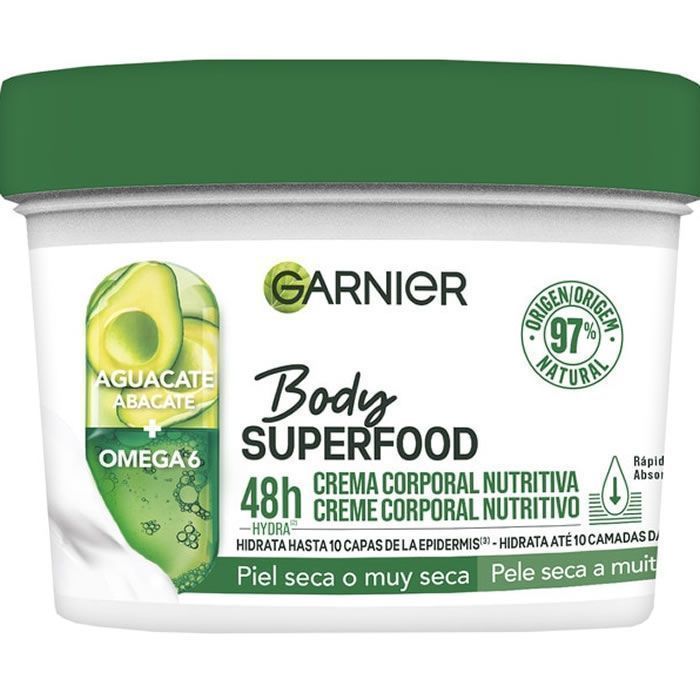 

Garnier Body Superfood Питательный крем для тела с авокадо 380 мл