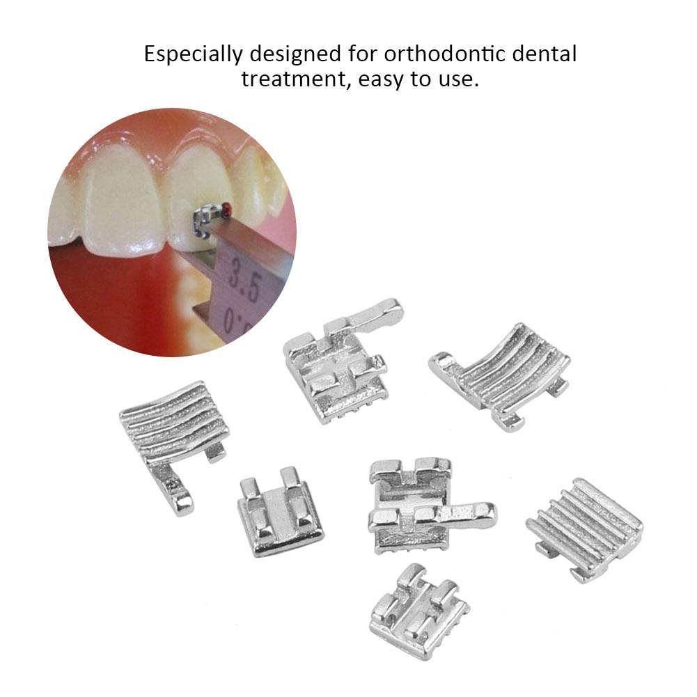 10 Packs Metal Dental Teeth Orthodontics Brackets Braces 022" Slot 3-4-5 Hooks