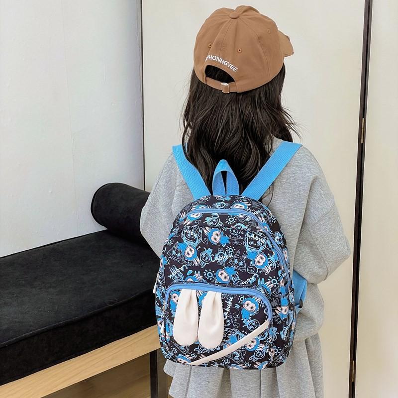 Backpack Kids Cartoon Outdoor Activities Adjustable Straps Student Bag School