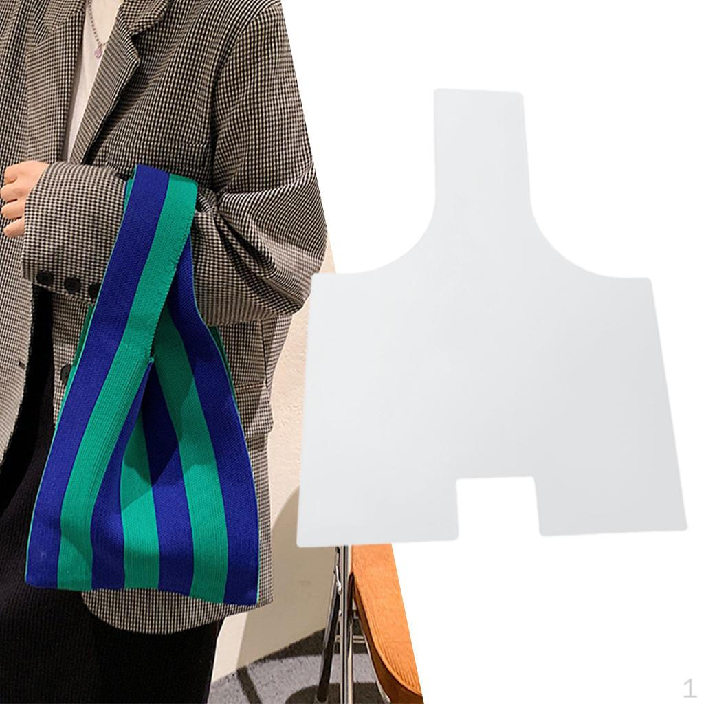 Bag Pattern Template Shoulder DIY Tote Design Cut Quilting Templates Rulers Sewing