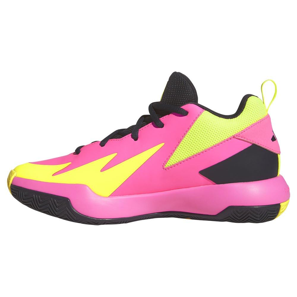 Adidas Basketballschuhe Junior Cross Em Up Select Jungen Mädchen Unisex Kinder NKK21 Lucid Lemon cm 22-25.5cm Pink/Aurora Black/Lucid (IG6638) 23,0