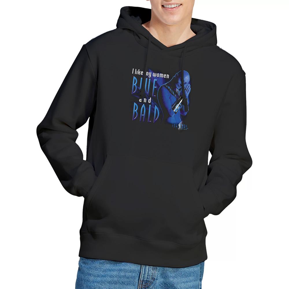 Farscape Unisex Adult Blue And Bald Hoodie