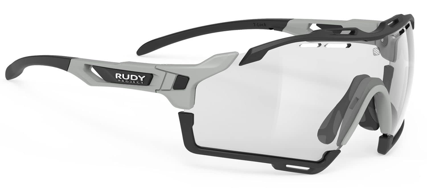 

Cutline Light Gray Matte Impact X2 Photochromic Laser 36g [RUDYPROJECT] Sunglasses, / Black, Weight