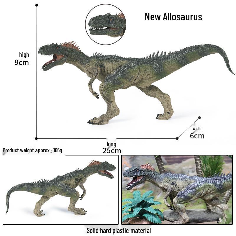 Jurassic Simulation Dinosaur Toys: Spinosaurus, Tyrannosaurus Rex, Mosasaurus