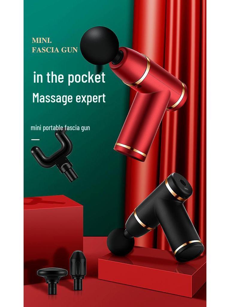Portable Mini Fascia Gun: Electric Muscle Massager & Relaxation Device