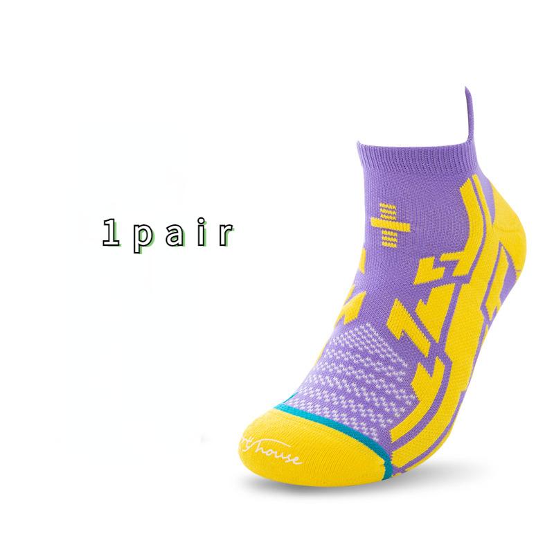 Beden 39-44 Koşu Çorapları Maraton Kompresyon Spor Çorapları Erkek Düşük Bilekli Çoraplar