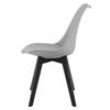 MARK chair - gray / black legs x 1
