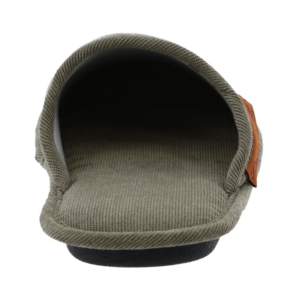 Slippers CORDUROY SLIPPERS EV Green [Dulton] 22.5~25cm
