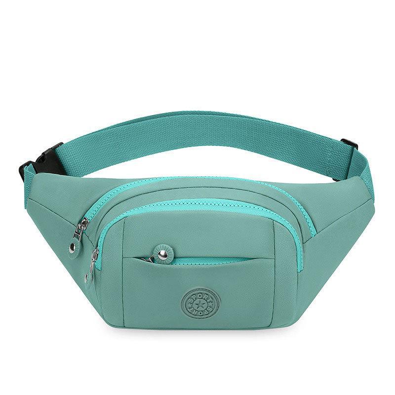 New Ladies Purse Colorful Printing Large Capacity Casual Slung Chest Bag Portable Mobile Phone Bag Cashier Wallet