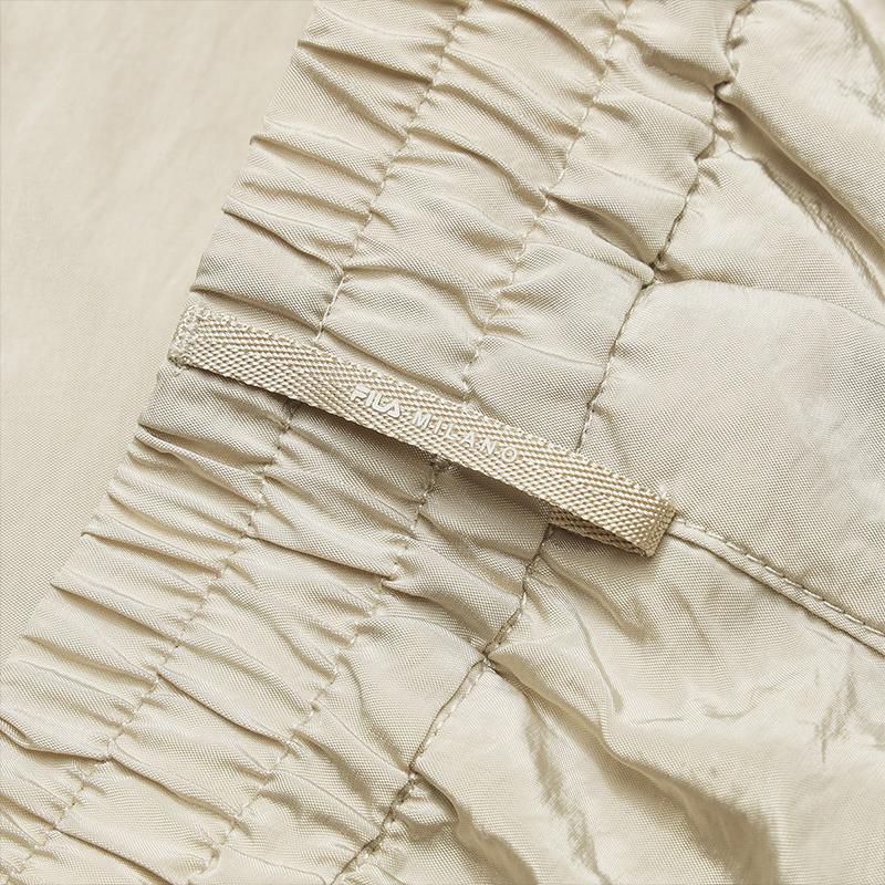 Fila Milano Italian Luxury Sports Collection Trendy Fashion Versatile Sports Casual Pants Women Bottoms Feather-Gray F11W625812FGY