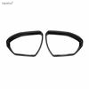 For Hyundai Tucson NX4  - 2026  Car Rearview Mirror Rain Eyebrow Cover Trim ABS Chrome / Carbon Fiber Accessories Exterior