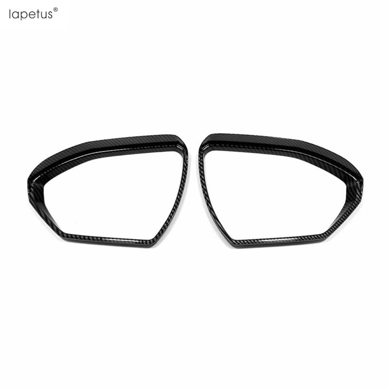 For Hyundai Tucson NX4  - 2026  Car Rearview Mirror Rain Eyebrow Cover Trim ABS Chrome / Carbon Fiber Accessories Exterior