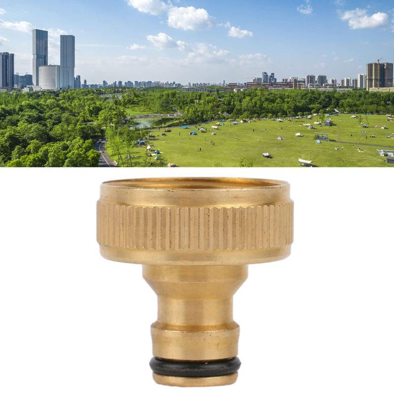 1inch BSPF Brass Fitting Hose Tap Pipe Connector Garden Car Wash Water Gun Pipe Joint Faucet Adapter